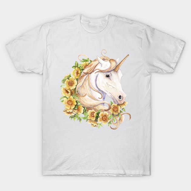 Unicorn T-Shirt by Kris Efe